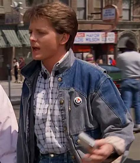 marty mcfly denim jacket